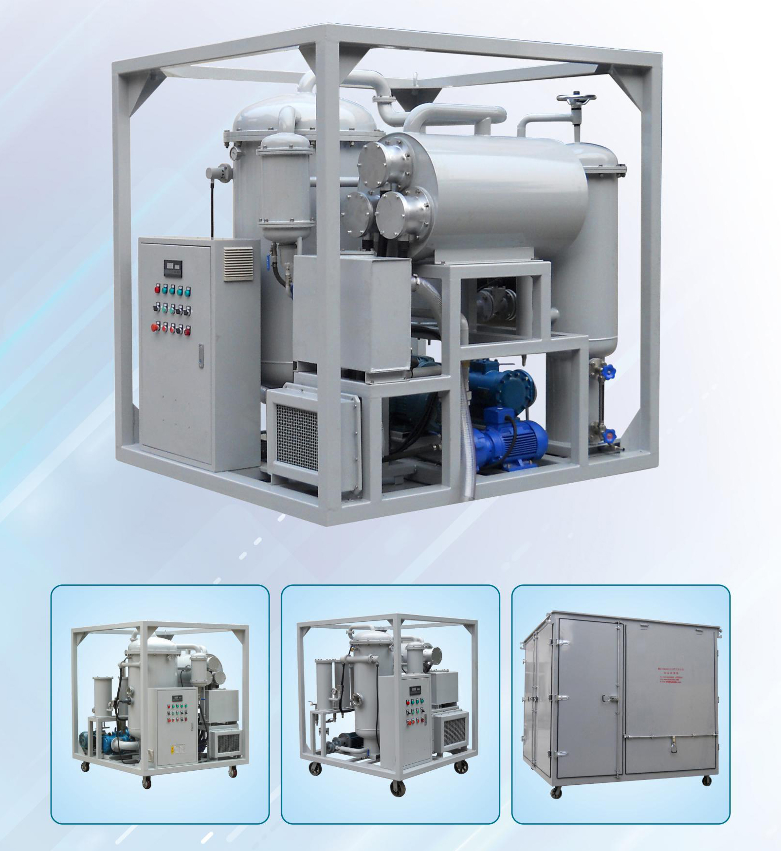 ZRG Series Massive Water Removal Dedicated Oil Purifiers